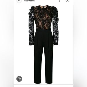 Defect Michael Kors Floral Lace Jumpsuit Size 2 Read